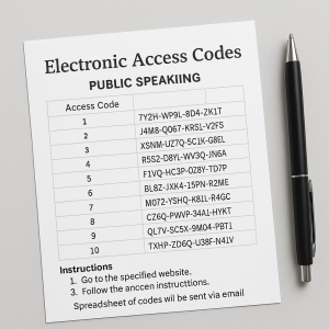 Electronic Codes for Public Speaking